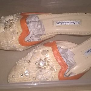 oscar de la renta flats